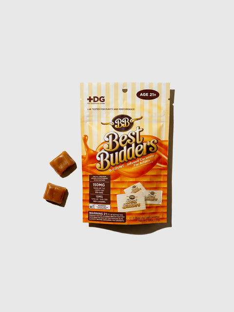 Infused Caramels, 100mg, 10ct