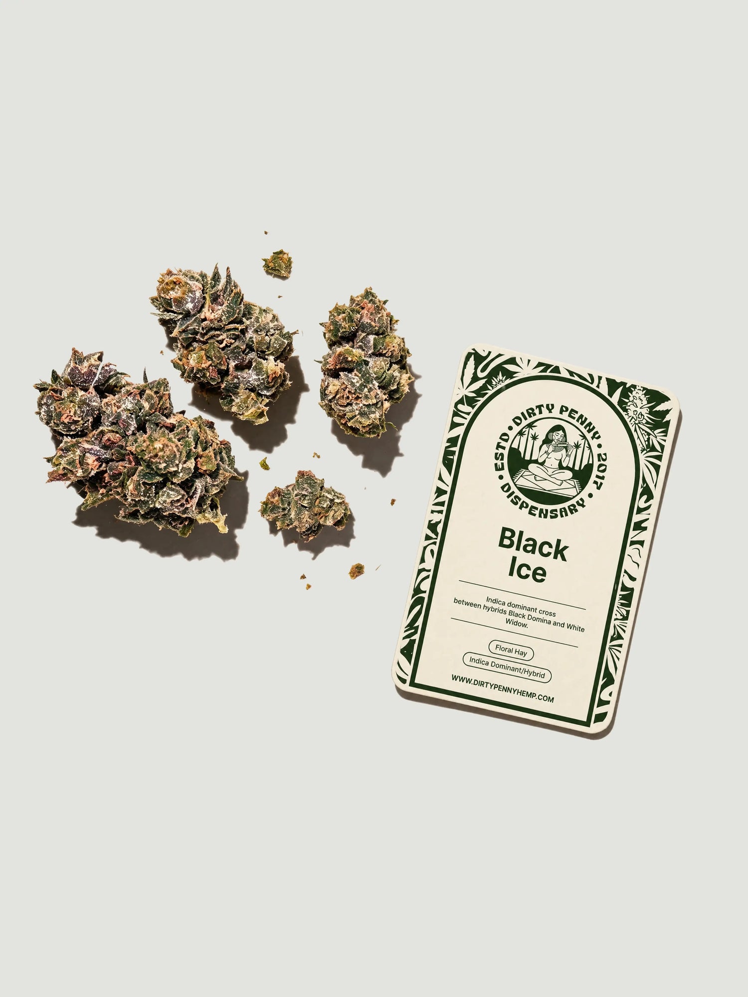 Dirty Penny Platinum THCA Flower — Black Ice