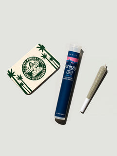 Enjoy Hemp THCA Preroll Vibes — Grape Ape Indica 2-Pack