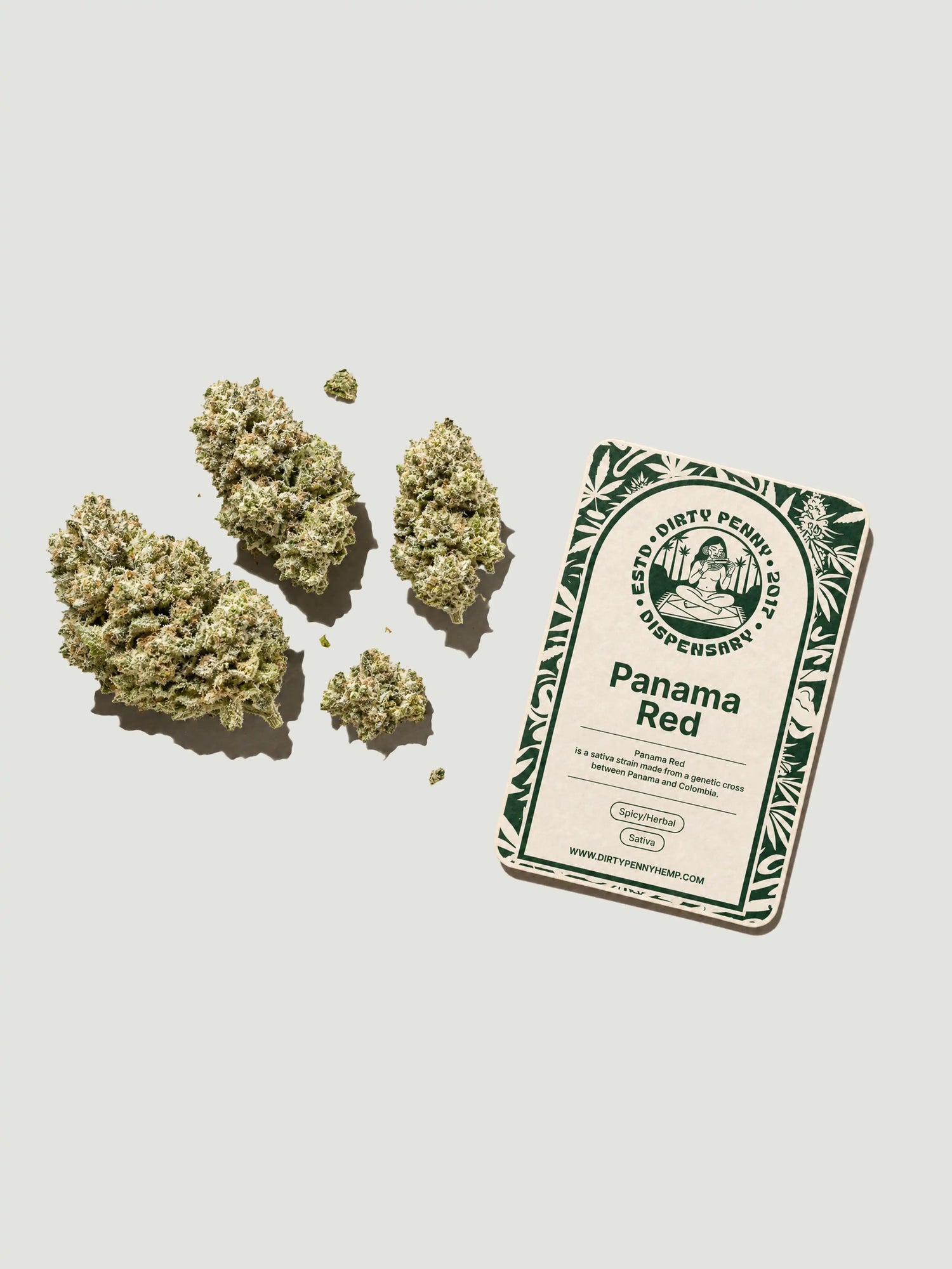 Dirty Penny Platinum THCA Flower — Panama Red