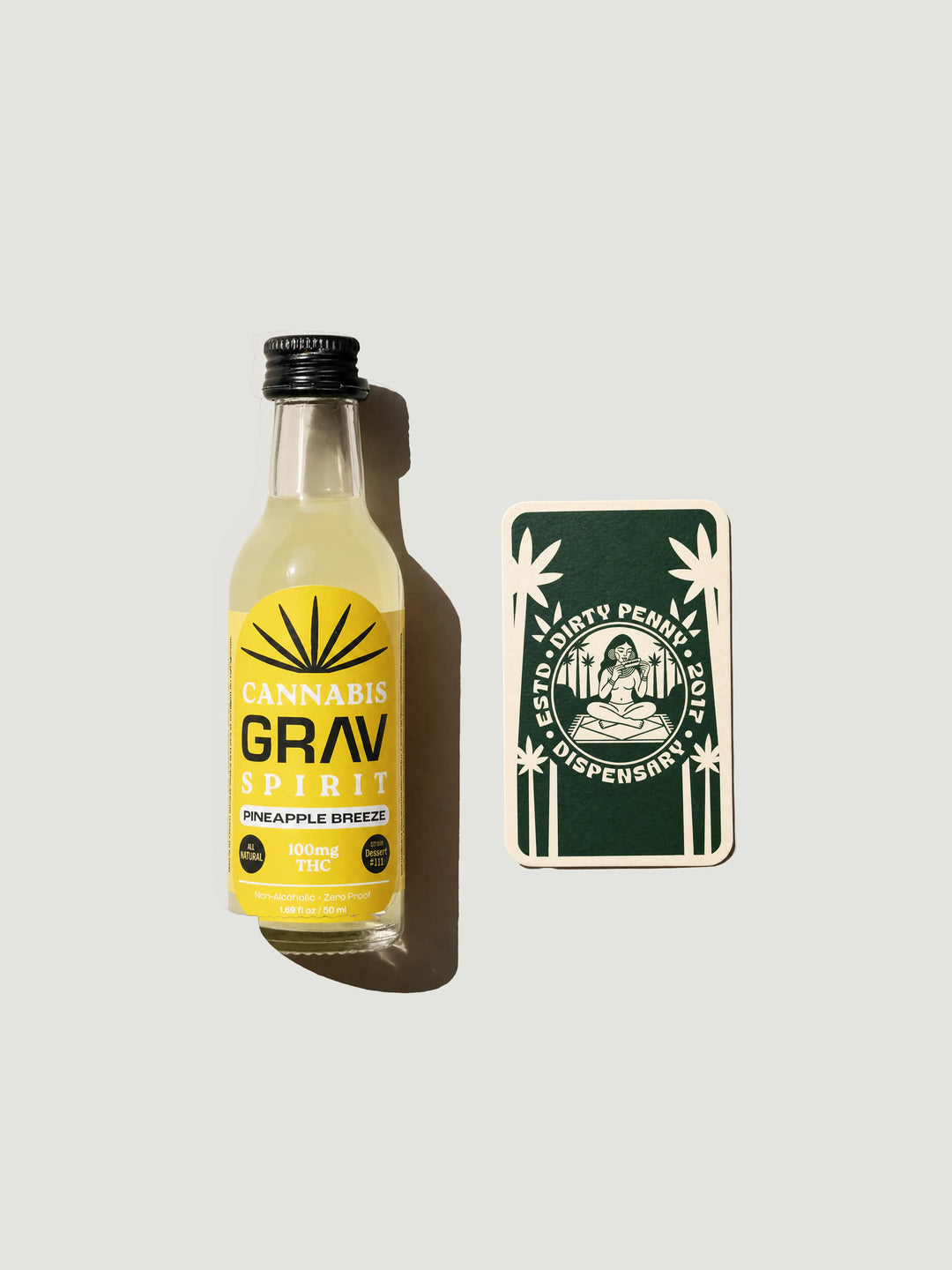 GRAV Cannabis Spirit Flavor Shot Pineapple Breeze 50ml 100mg