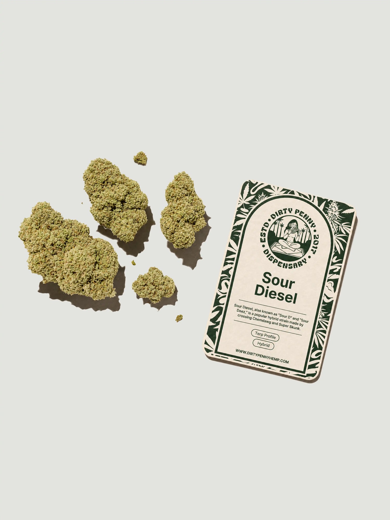 Dirty Penny Platinum THCA Flower — Sour Diesel